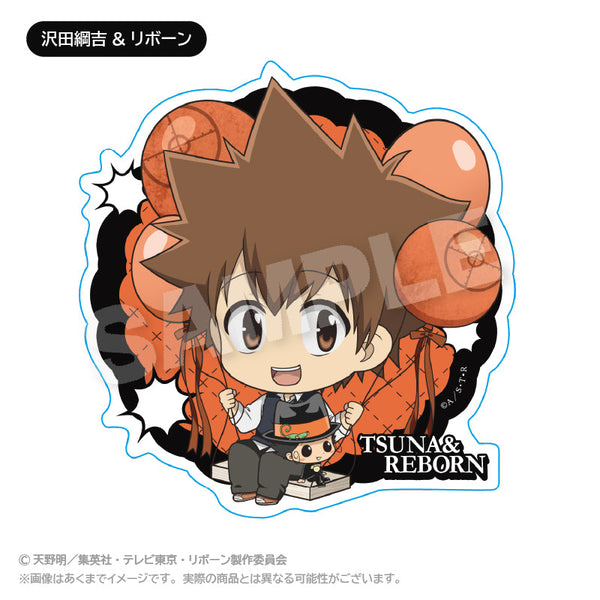 『家庭教師ヒットマンREBORN!』ばるんこステッカー 沢田綱吉&リボーン